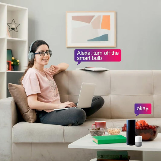 Smart LED Bulb 9W RGB WiFi — App Controlled