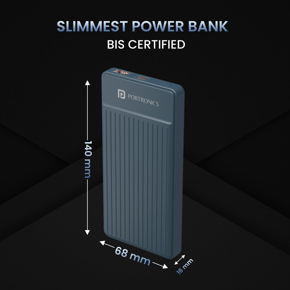 Portronics 10000 mAh 22.5 W Power Bank