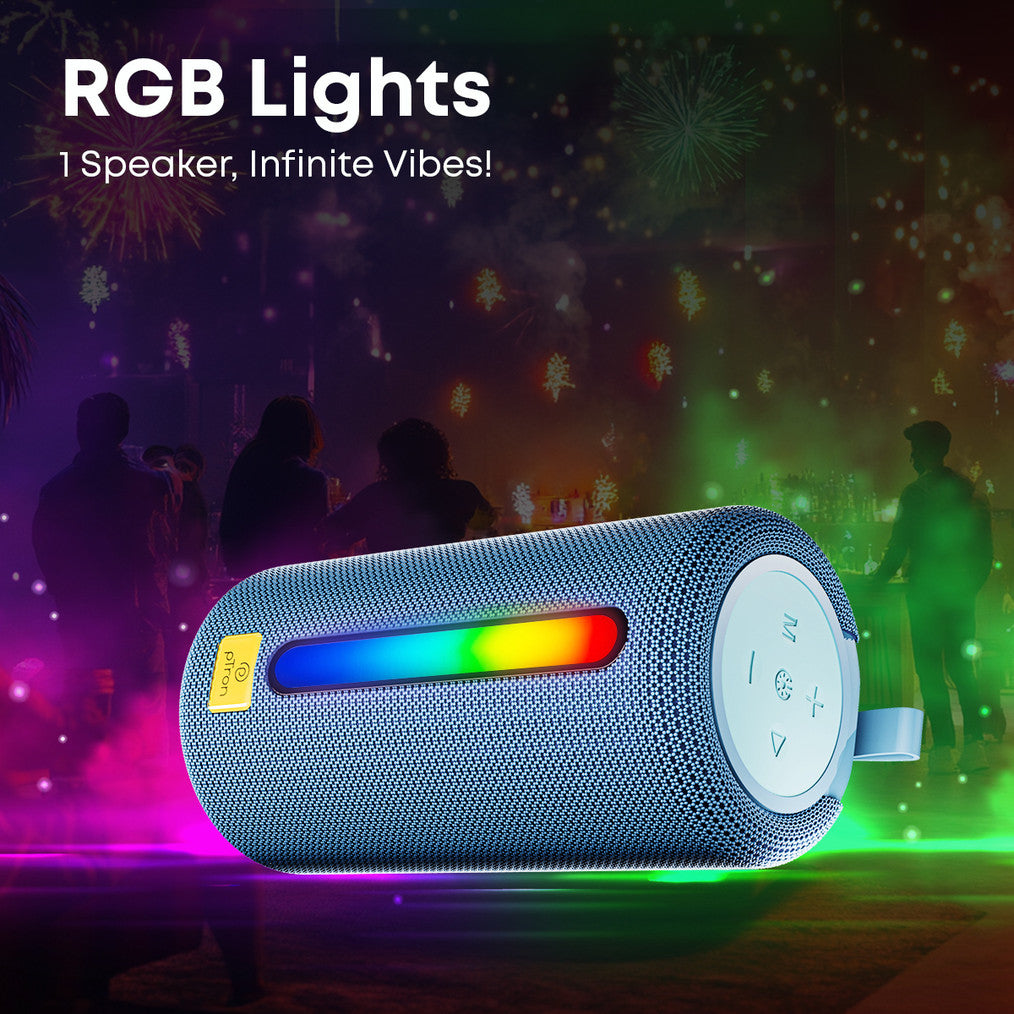 PTron Funk Rhythm / Fusion Buzz w/ 14W Pristine Sound, RGB Lights, 8Hrs Playtime 14 W Bluetooth Speaker