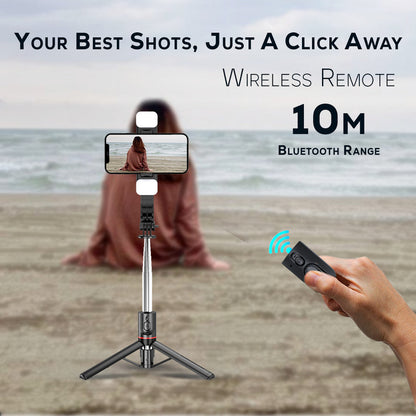 Tempt Snapstick Pro with Beauty Lights, 360°Rotation