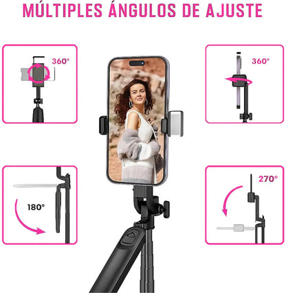 FITRIC T18 Premium 3-in-1 Bluetooth Selfie Stick