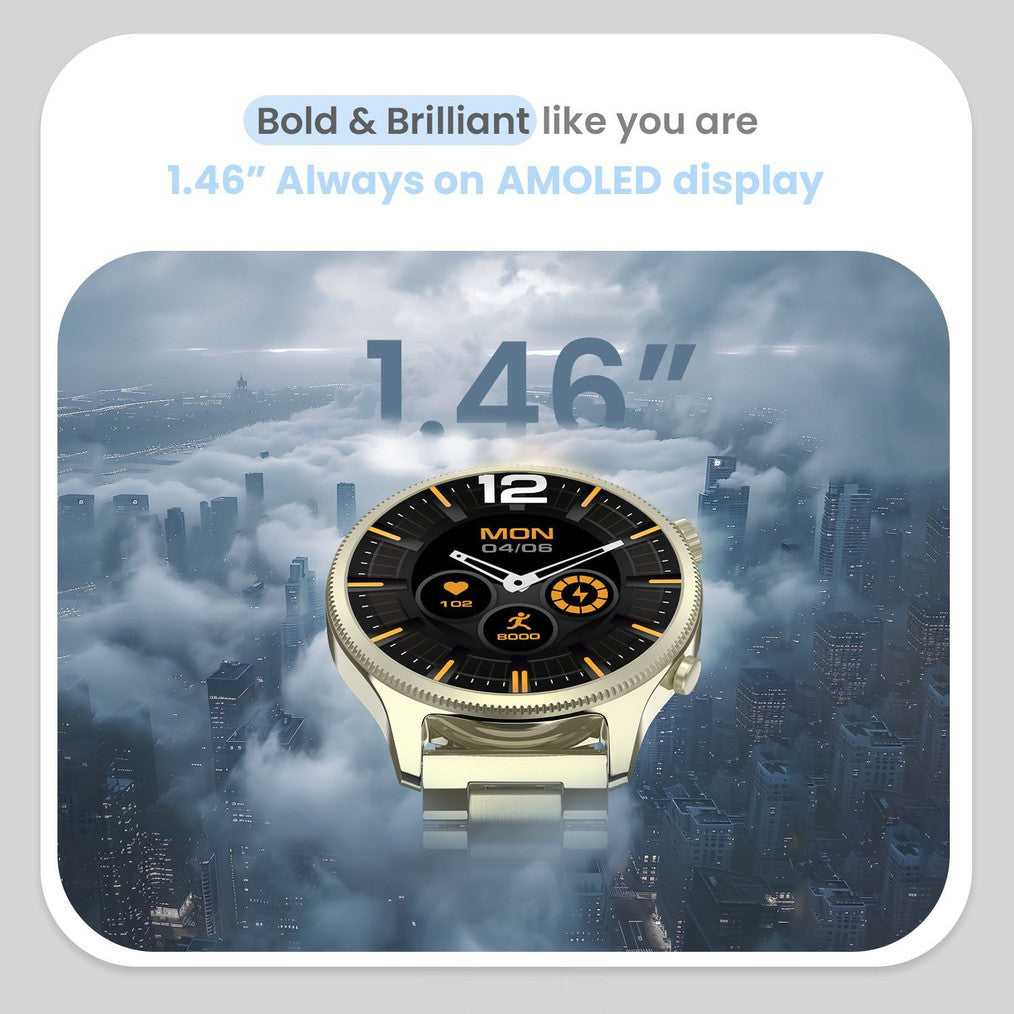 Noise Evolve 4 Metal Edition with 1.46 inch AMOLED Display