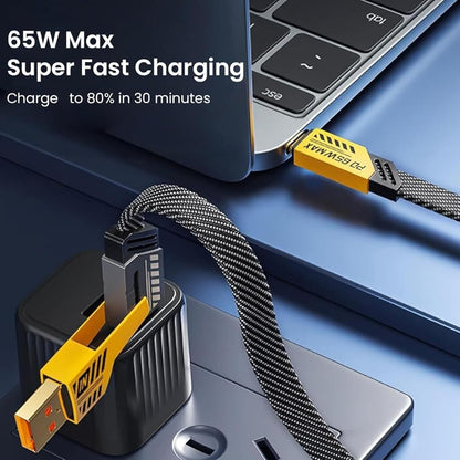 ELEPHANTBOAT 4-in-1 Cable 1.2 m 4 in 1 USB C Fast Charging Cable