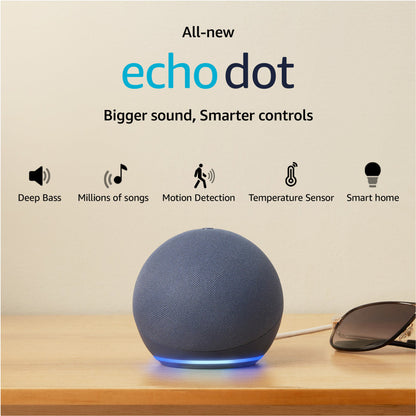 Alexa Echo Dot (5th Gen)| Bluetooth with Alexa Assistant Smart Speaker