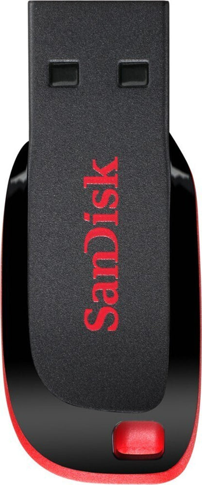 SanDisk Cruze Blade SDCZ50 64 GB Pen Drive Compatible with Desktop Computer, Laptop, Television USB 2.0