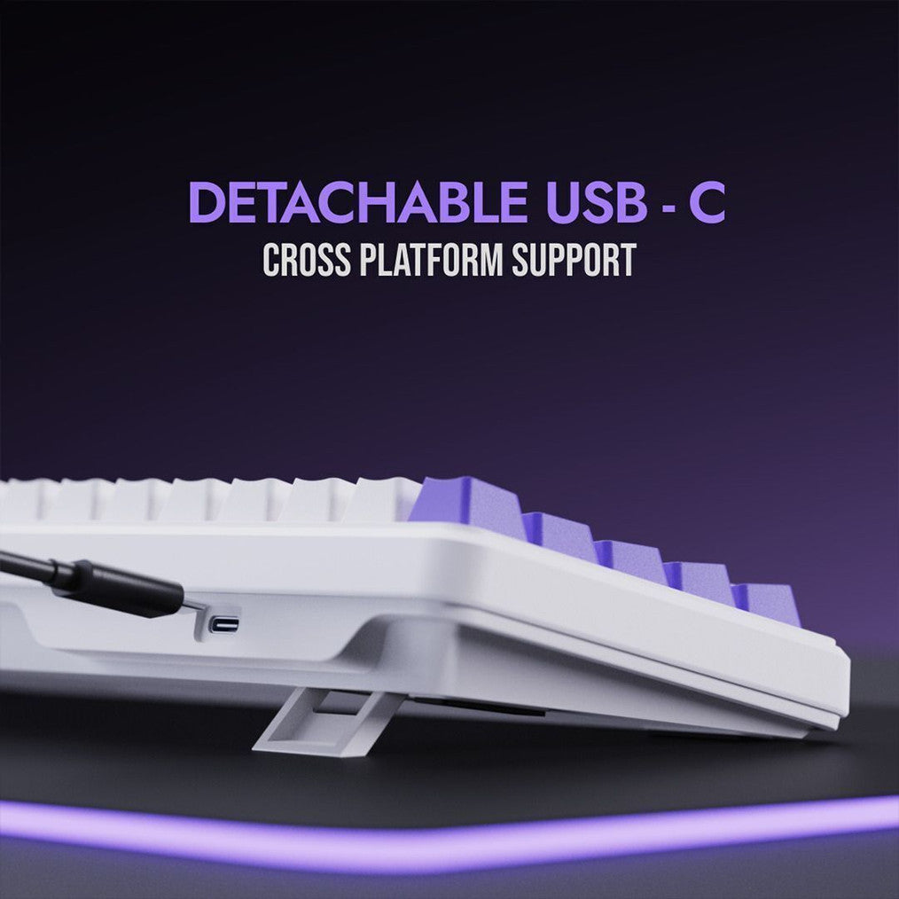 MechClick TKL Membrane Gaming Keyboard