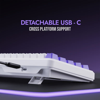 MechClick TKL Membrane Gaming Keyboard