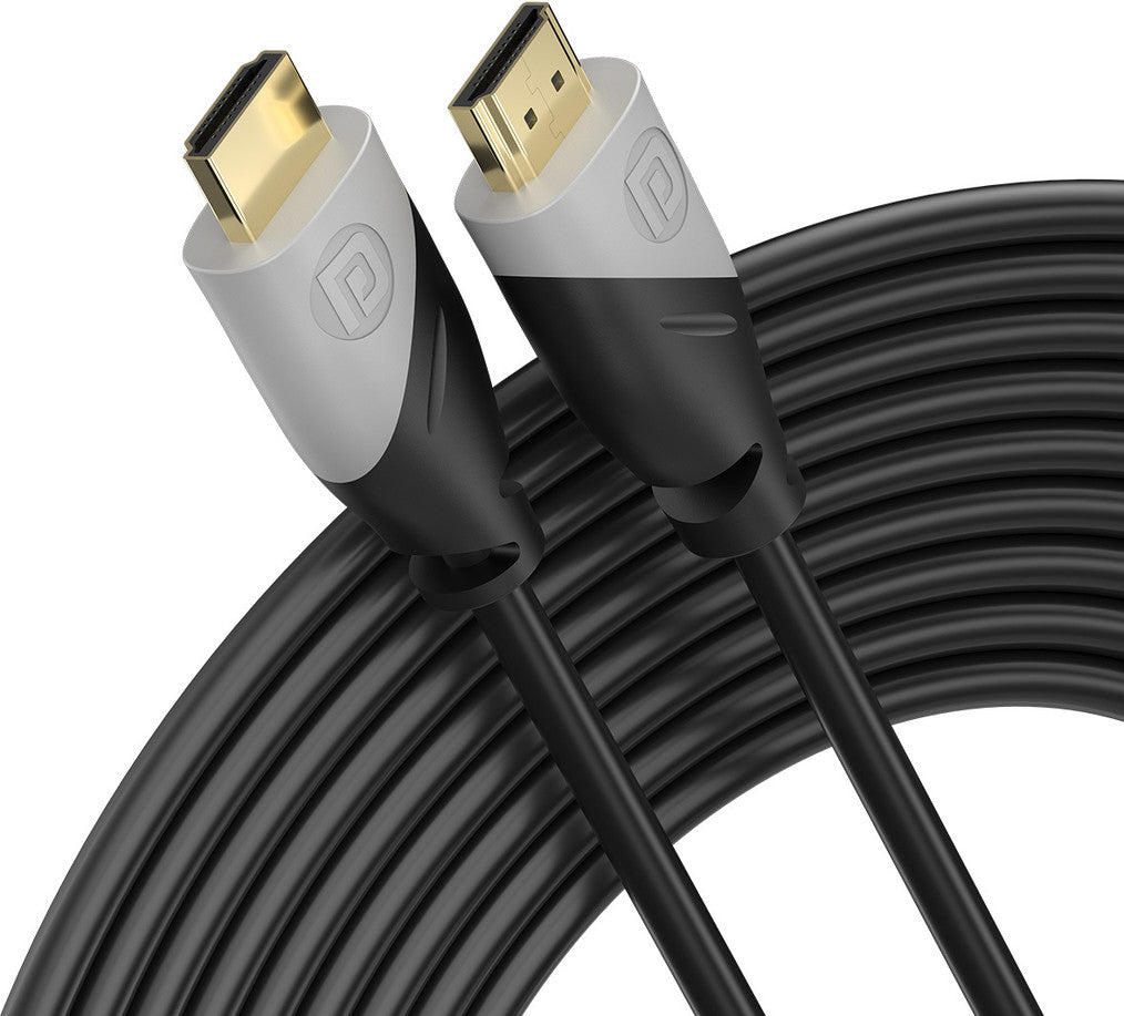 Portronics HDMI Cable 5 m Konnect Sync 4k 60Hz with Gold Plated Connectors