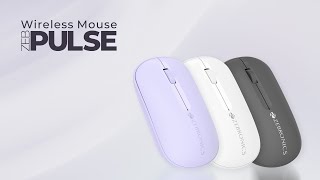 ZEBRONICS Pulse Ambidextrous Optical Mouse 1200DPI