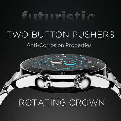Fire-Boltt Legacy 36.3mm (1.43") AMOLED Display, Bluetooth Calling Wireless Charging Smartwatch