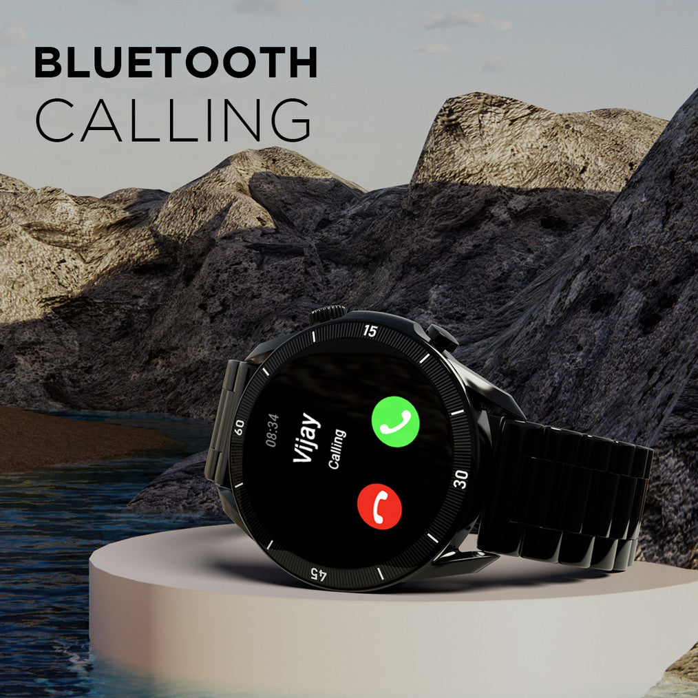 Fire-Boltt Legacy 36.3mm (1.43") AMOLED Display, Bluetooth Calling Wireless Charging Smartwatch