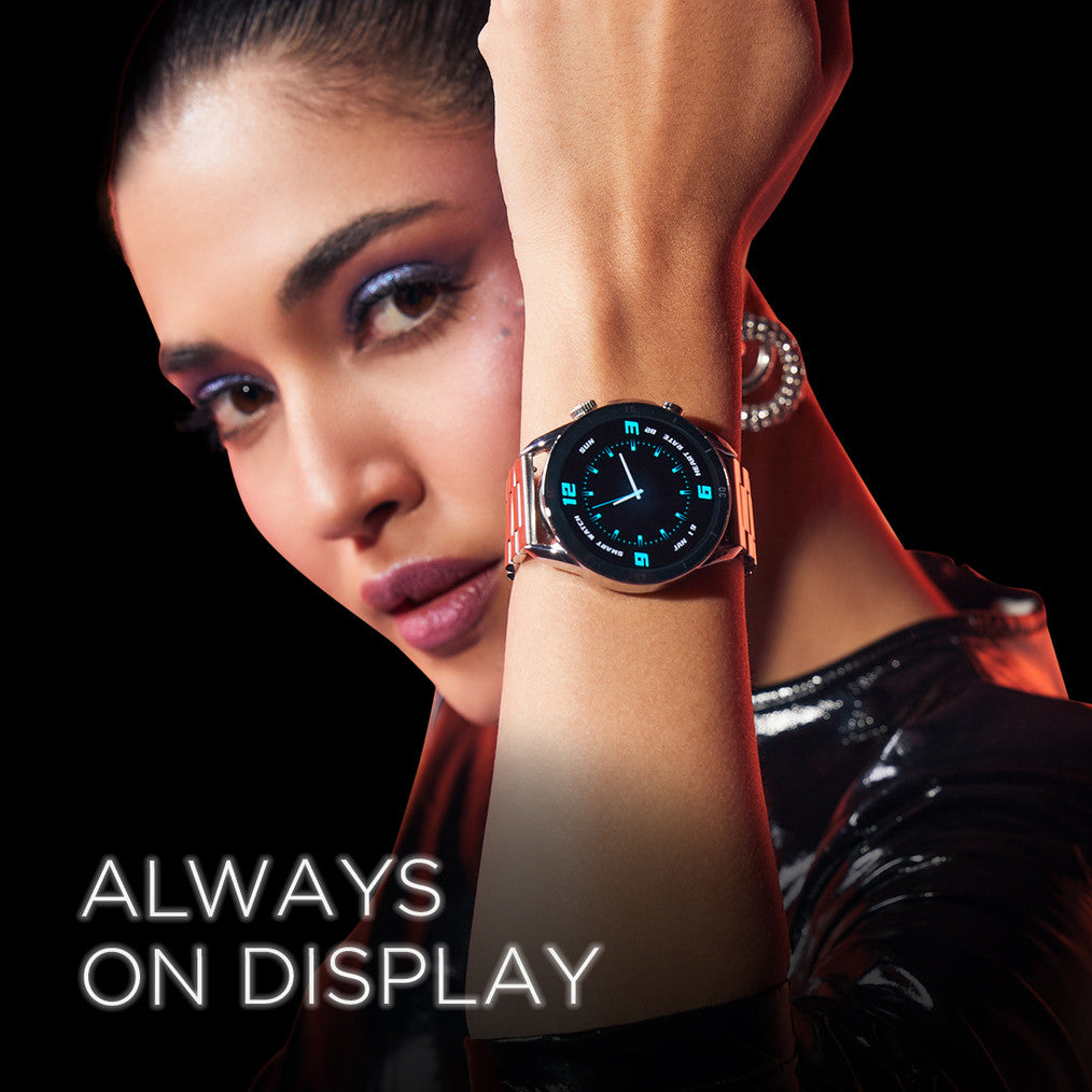 Fire-Boltt Legacy 36.3mm (1.43") AMOLED Display, Bluetooth Calling Wireless Charging Smartwatch