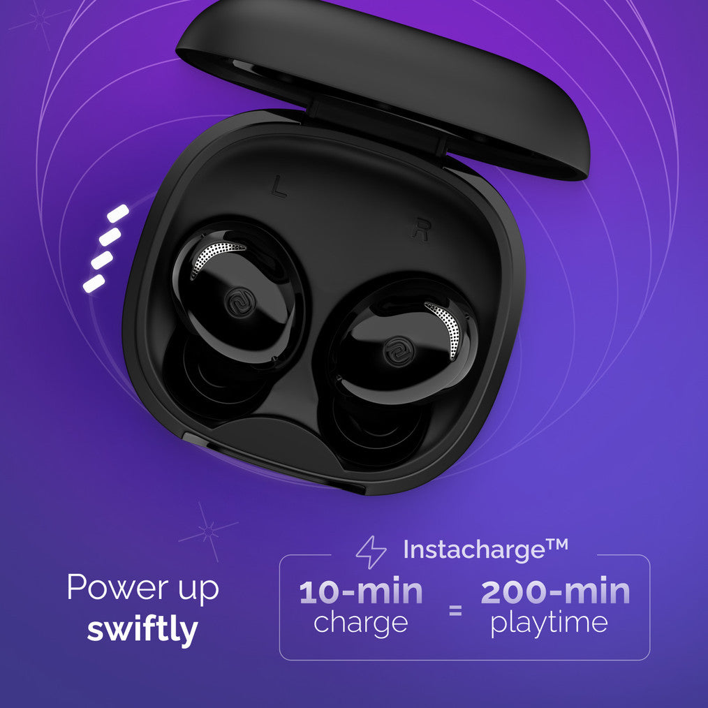 Noise Buds Trance with 45 Hrs Playtime, Low Latency (up to 40ms), HyperSync, and IPX5 Bluetooth Headset
