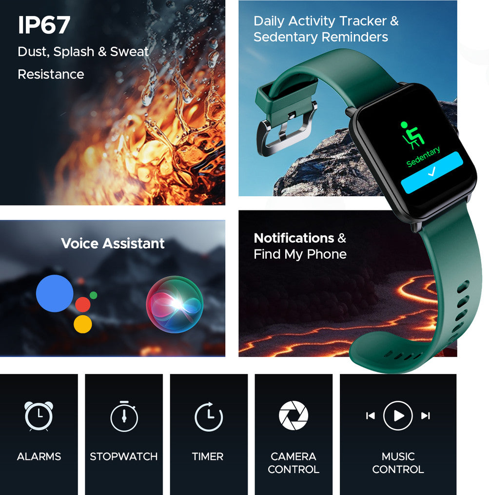boAt Wave Fury with 1.83'' HD Display, Bluetooth Calling & Functional Crown Smartwatch