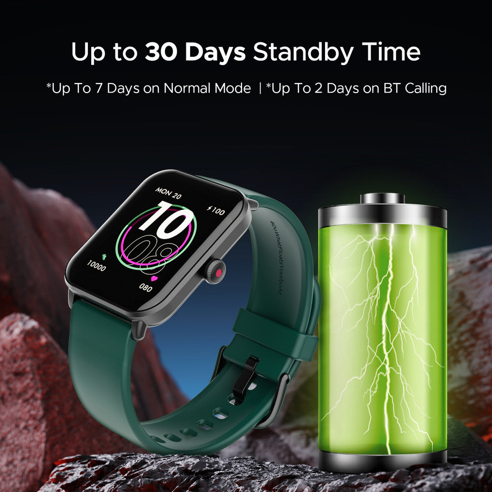 boAt Wave Fury with 1.83'' HD Display, Bluetooth Calling & Functional Crown Smartwatch
