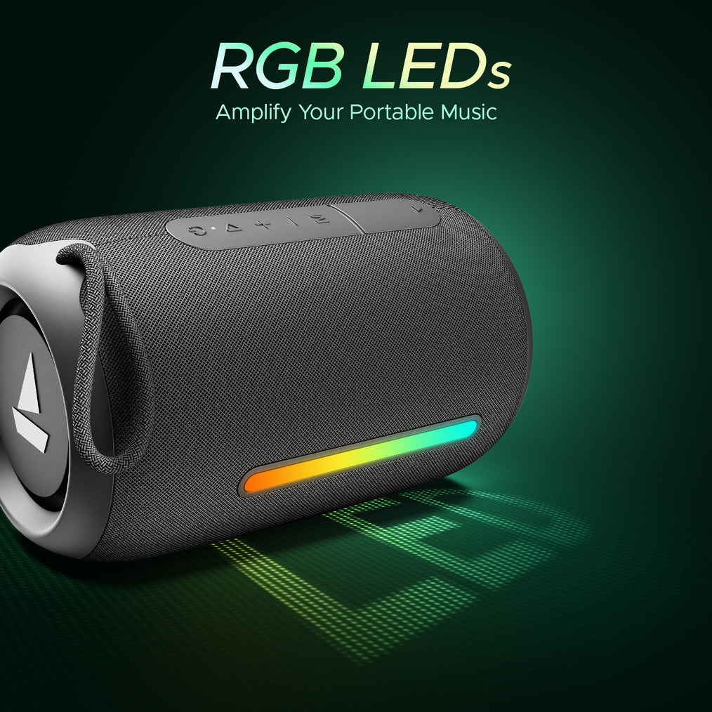 boAt Stone 350 Pro/358 Pro, Music Streaming on JioSaavn,12 HRS Playback, IPX5 14 W Bluetooth Speaker