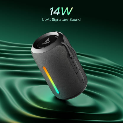 boAt Stone 350 Pro/358 Pro, Music Streaming on JioSaavn,12 HRS Playback, IPX5 14 W Bluetooth Speaker