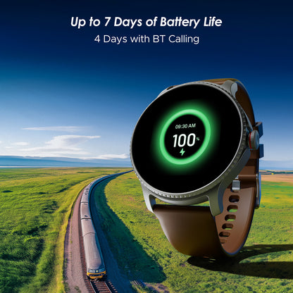 boAt Lunar Discovery w/ Turn by Turn Navigation, 3.53 cm HD Display & BT Calling Smartwatch