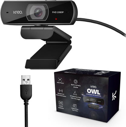 PixelSnap HD 1080P Webcam with Mic