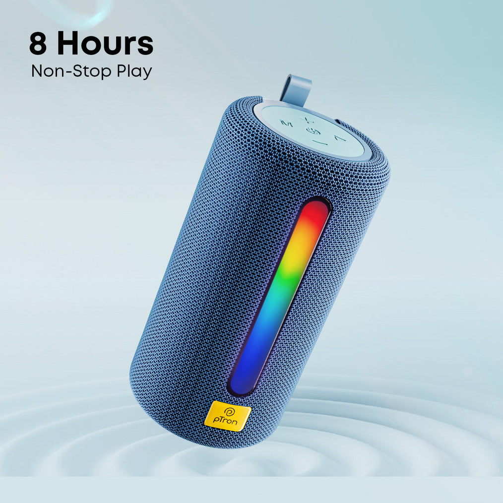 PTron Funk Rhythm / Fusion Buzz w/ 14W Pristine Sound, RGB Lights, 8Hrs Playtime 14 W Bluetooth Speaker