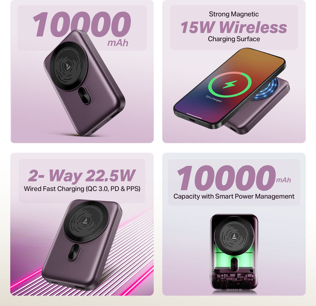 Boat 10000mAh Wirless Power Bank