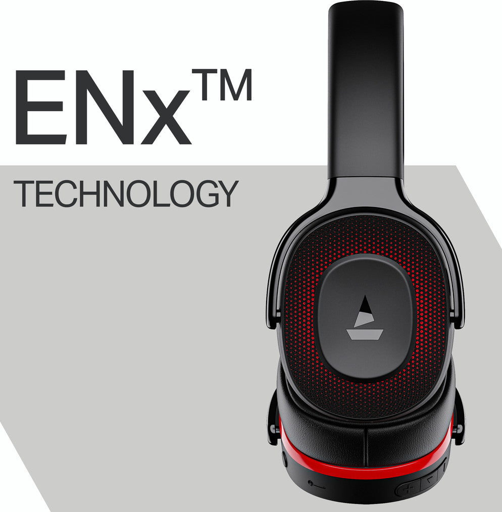 boAt Rockerz 413,60H Battery,ENx, BEAST Mode, Dual Pair, Stream Ad Free Music via App Bluetooth Headset