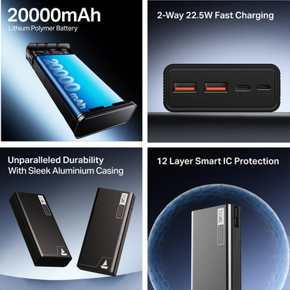 boAt 20000 mAh 22.5 W Power Bank