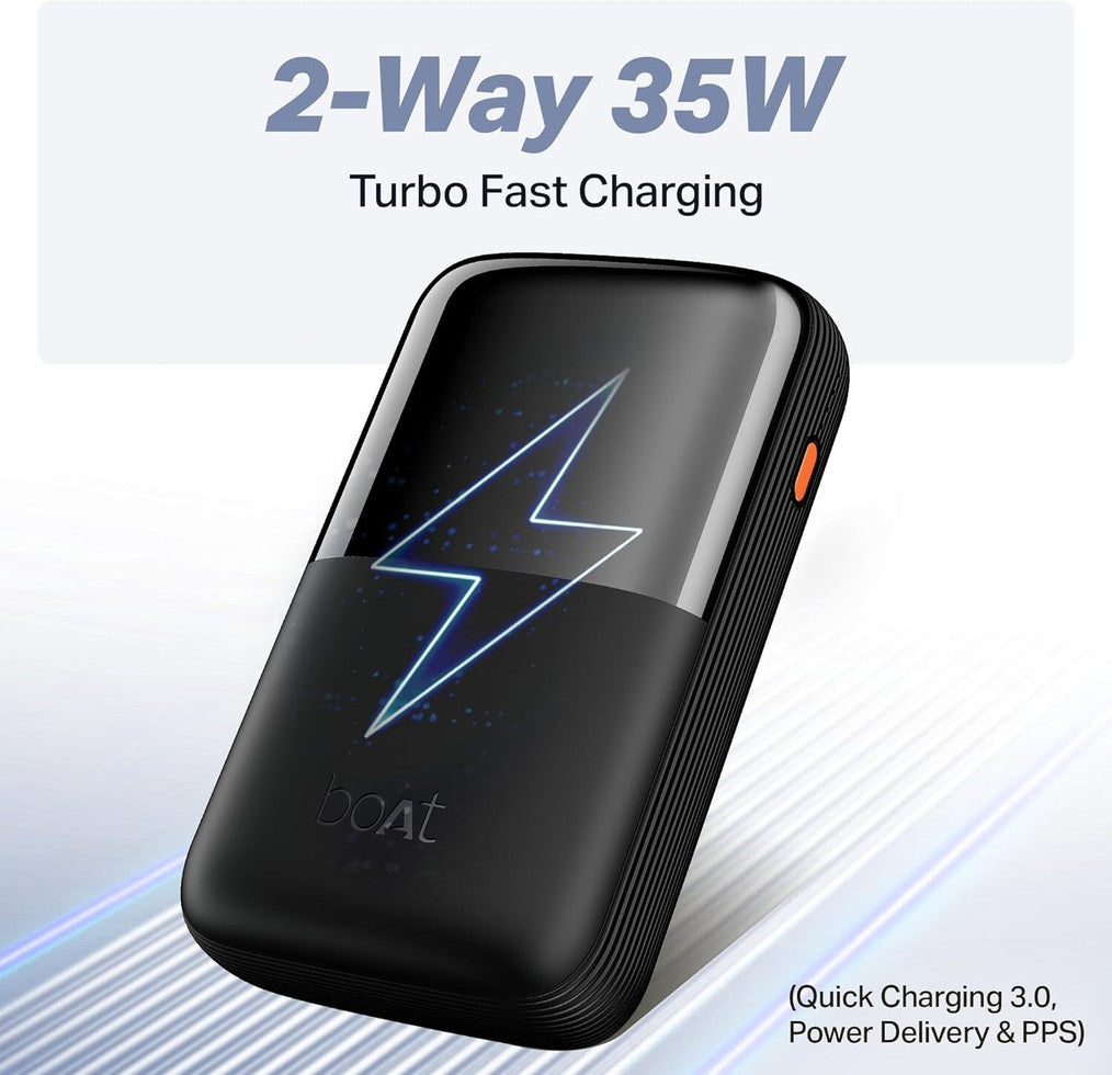 boAt 20000 mAh 35 W Compact Pocket Size Power Bank