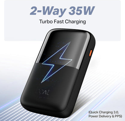 boAt 20000 mAh 35 W Compact Pocket Size Power Bank