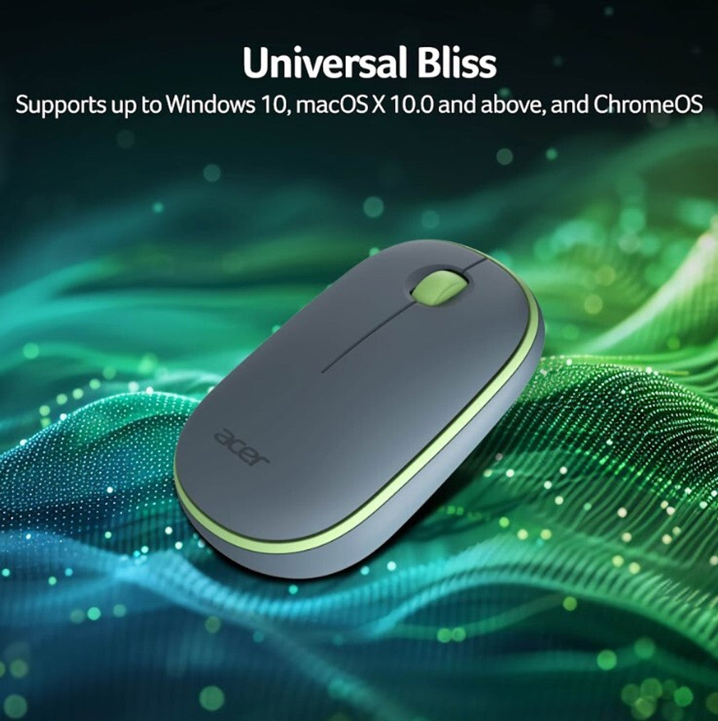 Acer ZC.A01SI.2N0 Ergonomic Optical Mouse Bubble