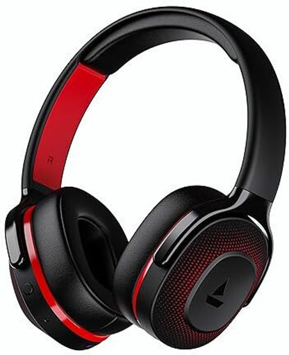 boAt Rockerz 413,60H Battery,ENx, BEAST Mode, Dual Pair, Stream Ad Free Music via App Bluetooth Headset