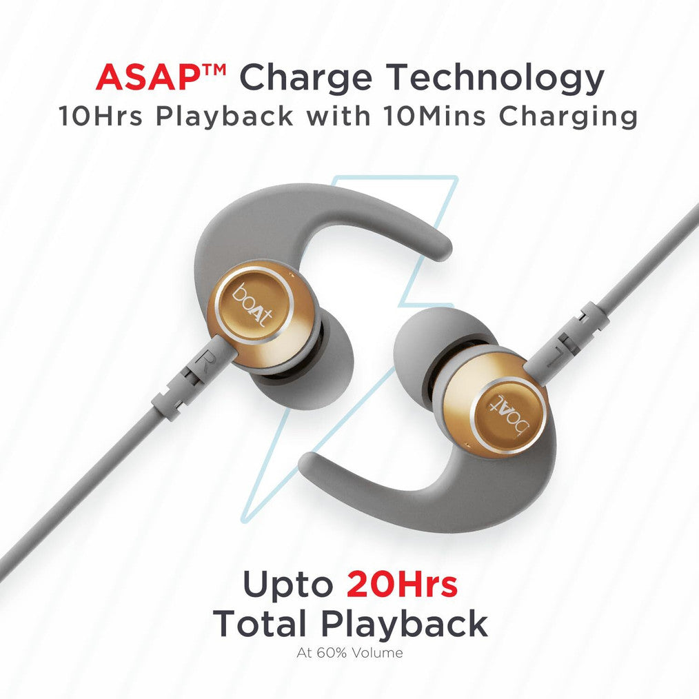 boAt Rockerz 235 Pro, 20H Battery, ASAP Charge, Stream Ad Free Music via App Bluetooth Headset