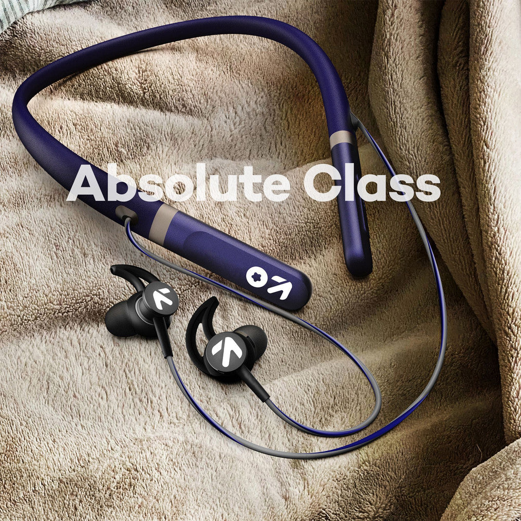 Goboult Fcharge with 40H Battery, ENC Mic, Fast Charging, Fast Pairing Bluetooth Headset