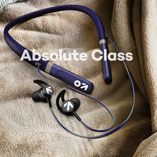 Goboult Fcharge with 40H Battery, ENC Mic, Fast Charging, Fast Pairing Bluetooth Headset
