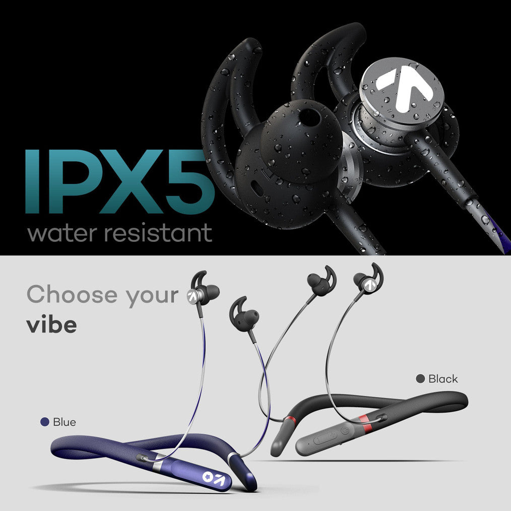 Goboult Fcharge with 40H Battery, ENC Mic, Fast Charging, Fast Pairing Bluetooth Headset