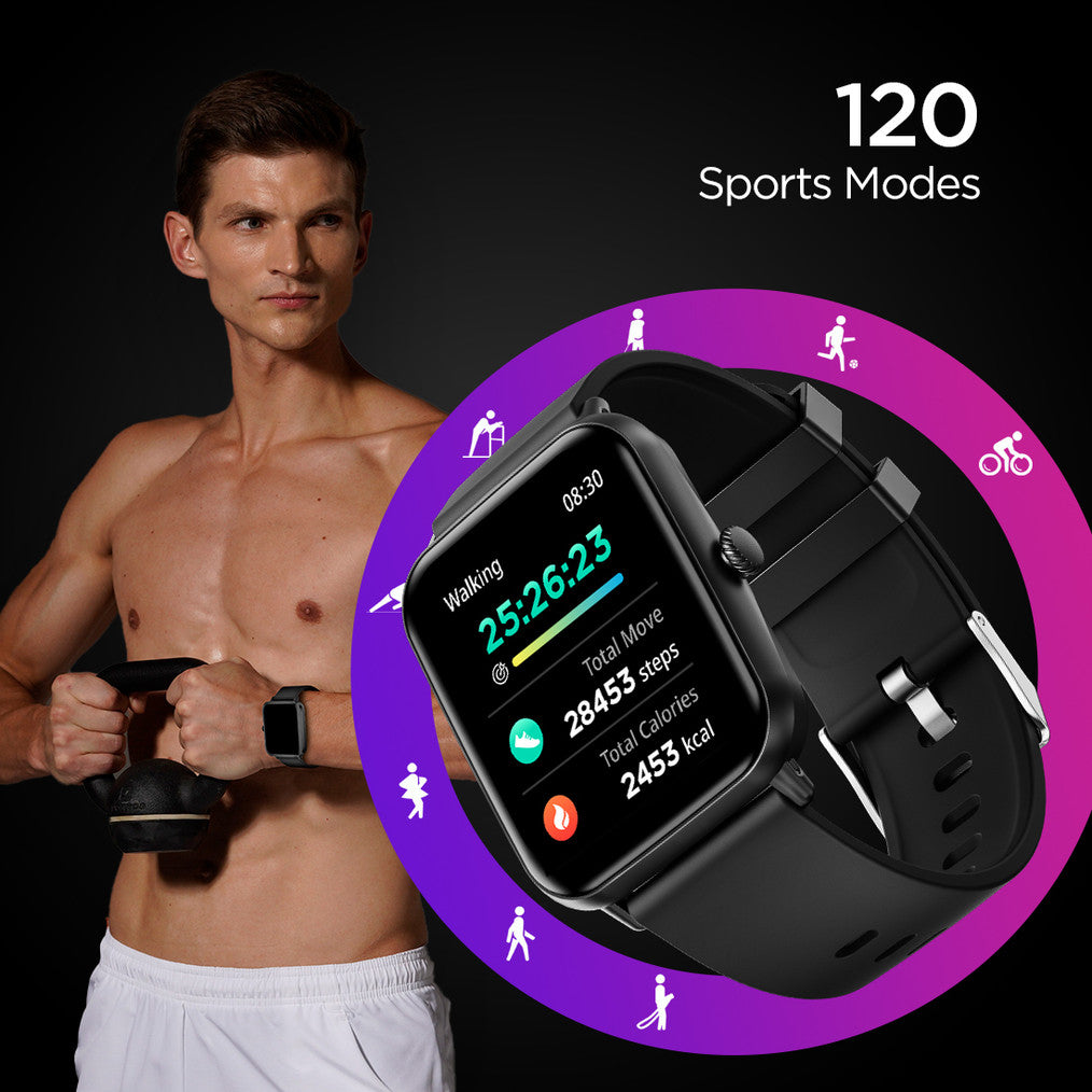 Fire-Boltt Ninja Calling Pro 42.9mm (1.69) Bluetooth Calling Smartwatch AI Voice Assistant Smartwatch