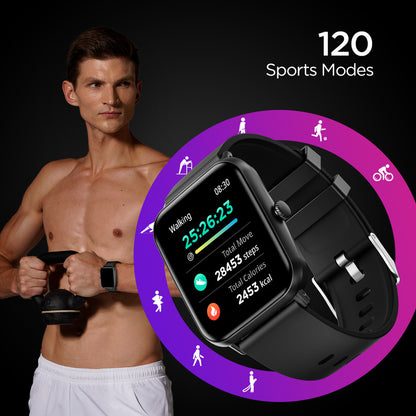 Fire-Boltt Ninja Calling Pro 42.9mm (1.69) Bluetooth Calling Smartwatch AI Voice Assistant Smartwatch