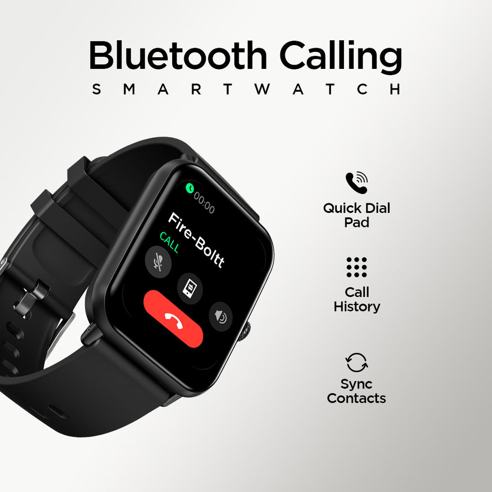 Fire-Boltt Ninja Calling Pro 42.9mm (1.69) Bluetooth Calling Smartwatch AI Voice Assistant Smartwatch