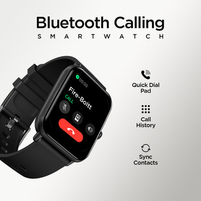 Fire-Boltt Ninja Calling Pro 42.9mm (1.69) Bluetooth Calling Smartwatch AI Voice Assistant Smartwatch