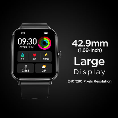 Fire-Boltt Ninja Calling Pro 42.9mm (1.69) Bluetooth Calling Smartwatch AI Voice Assistant Smartwatch