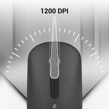 ZEBRONICS Pulse Ambidextrous Optical Mouse 1200DPI