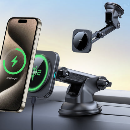 Car Wireless Charger 15W Dashboard Mount