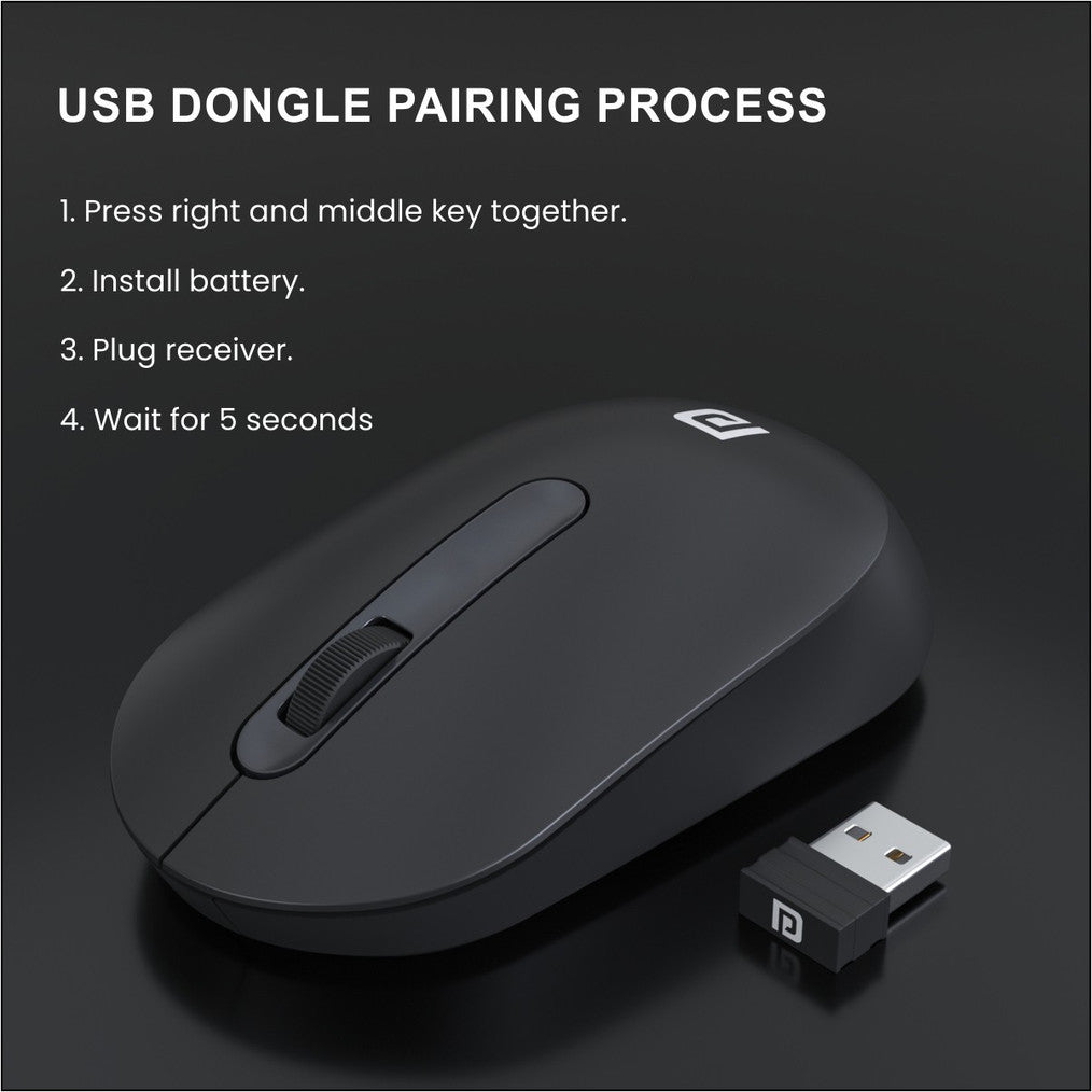 Portronics Toad 13 Ambidextrous Optical Mouse