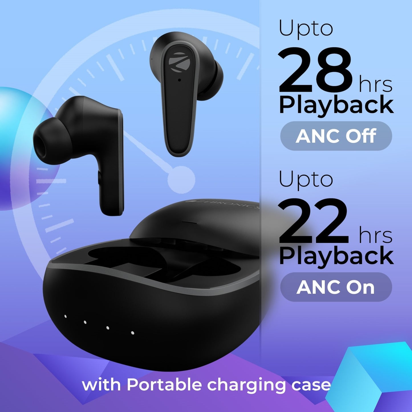 AirPods-Style TWS Earbuds with Touch Control